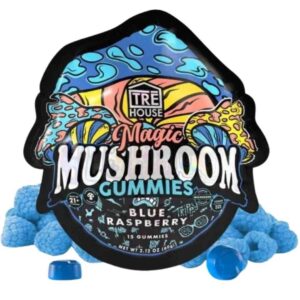 buy Blue Raspberry Magic Mushroom Gummies