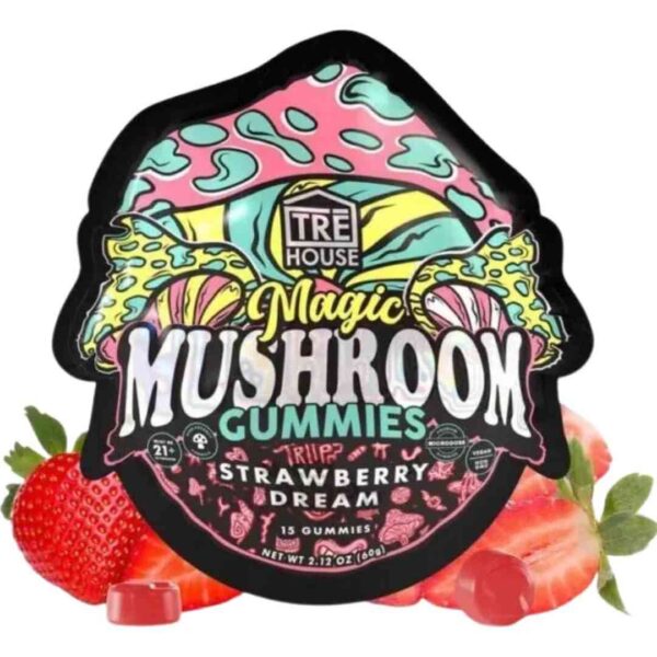 Strawberry Dream Magic Mushroom Gummies